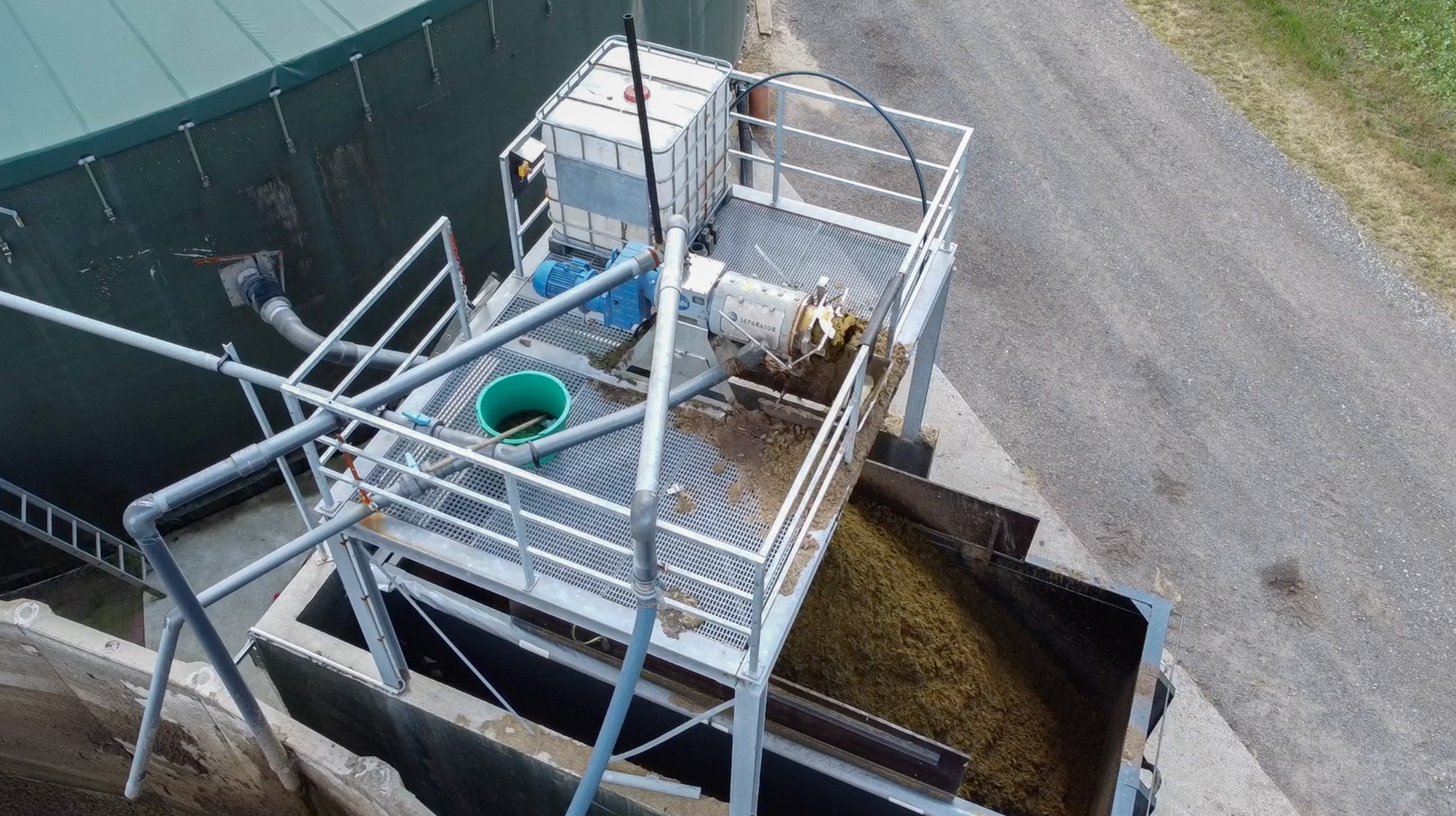Spreading of separated liquid manure in Lower Saxony FAN